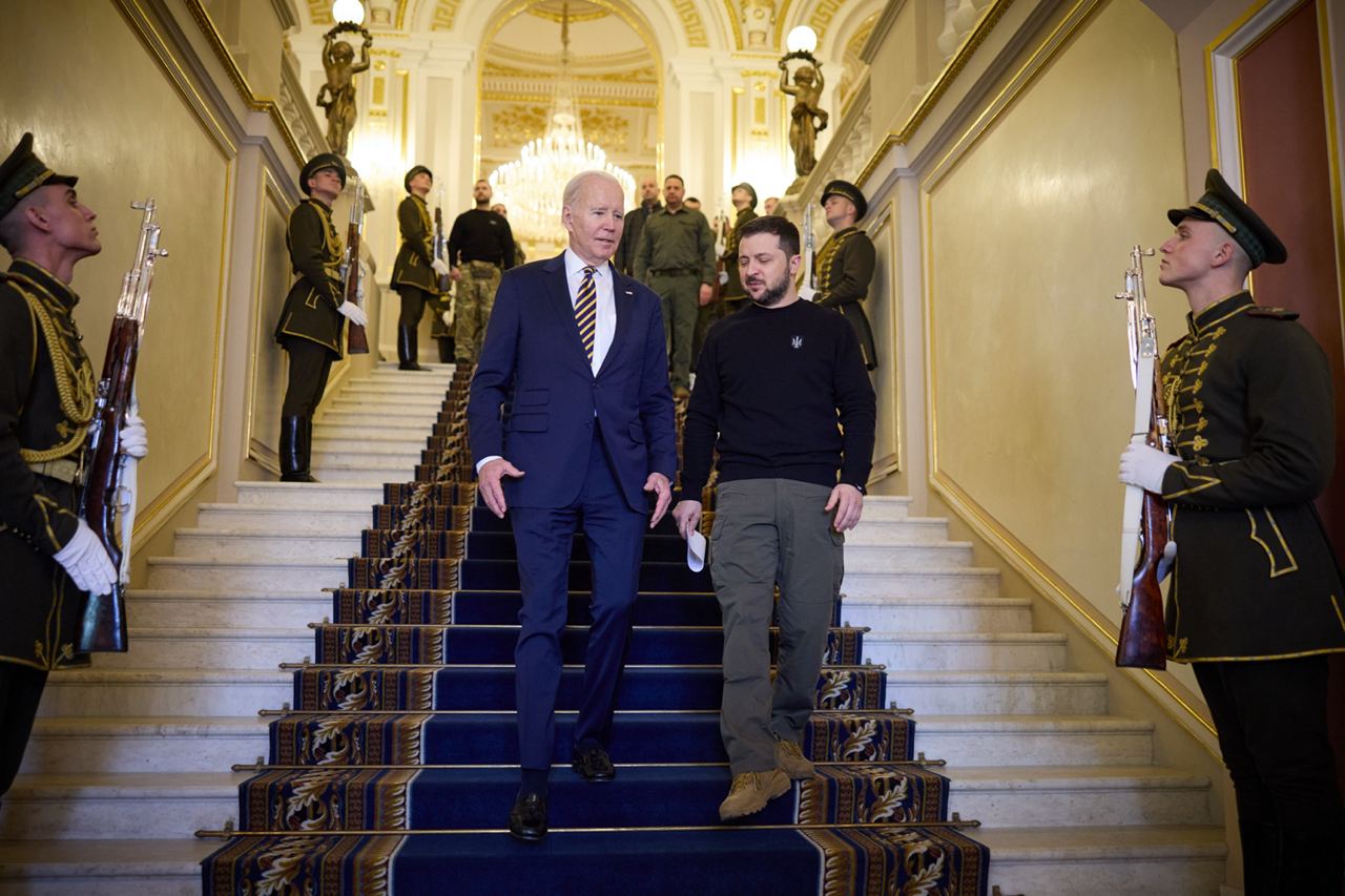 4 Presiden Joe Biden visits President Zelenskiy in Kyiv, Ukraine | Limelight